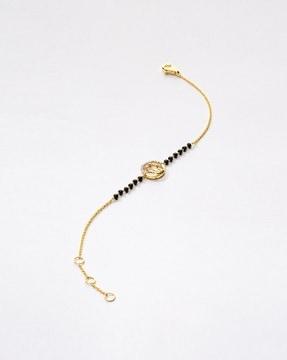 women yellow gold circlet bracelet
