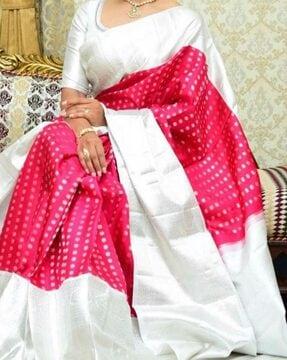 women zari woven kanjeevaram saree