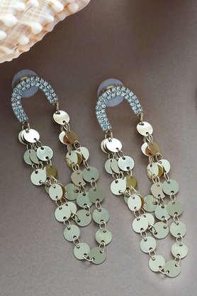 women's cz stone alloy western earrings