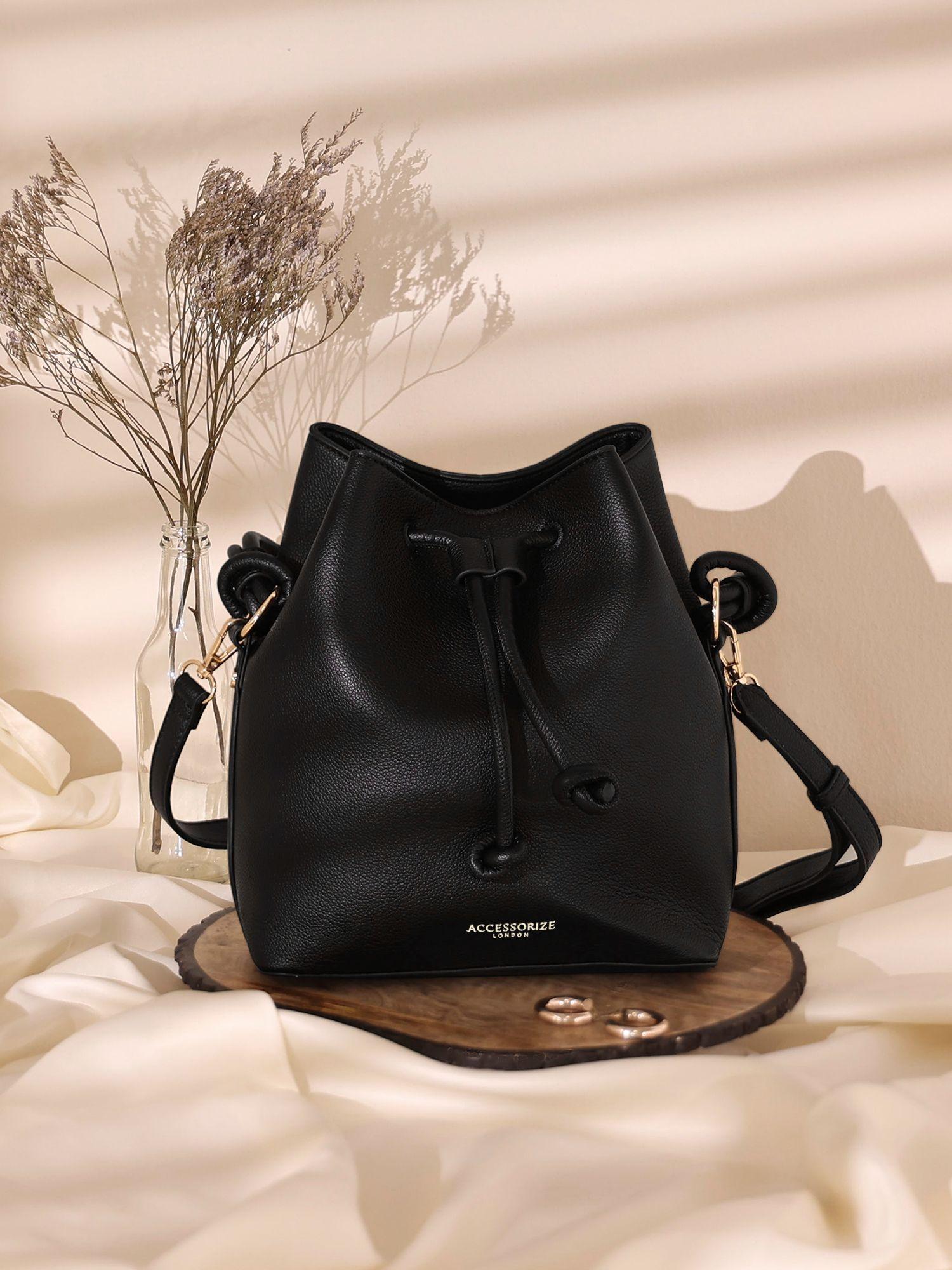 women's black duffle handheld bag