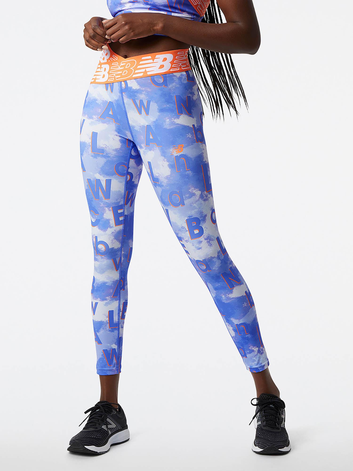 women's blue tights