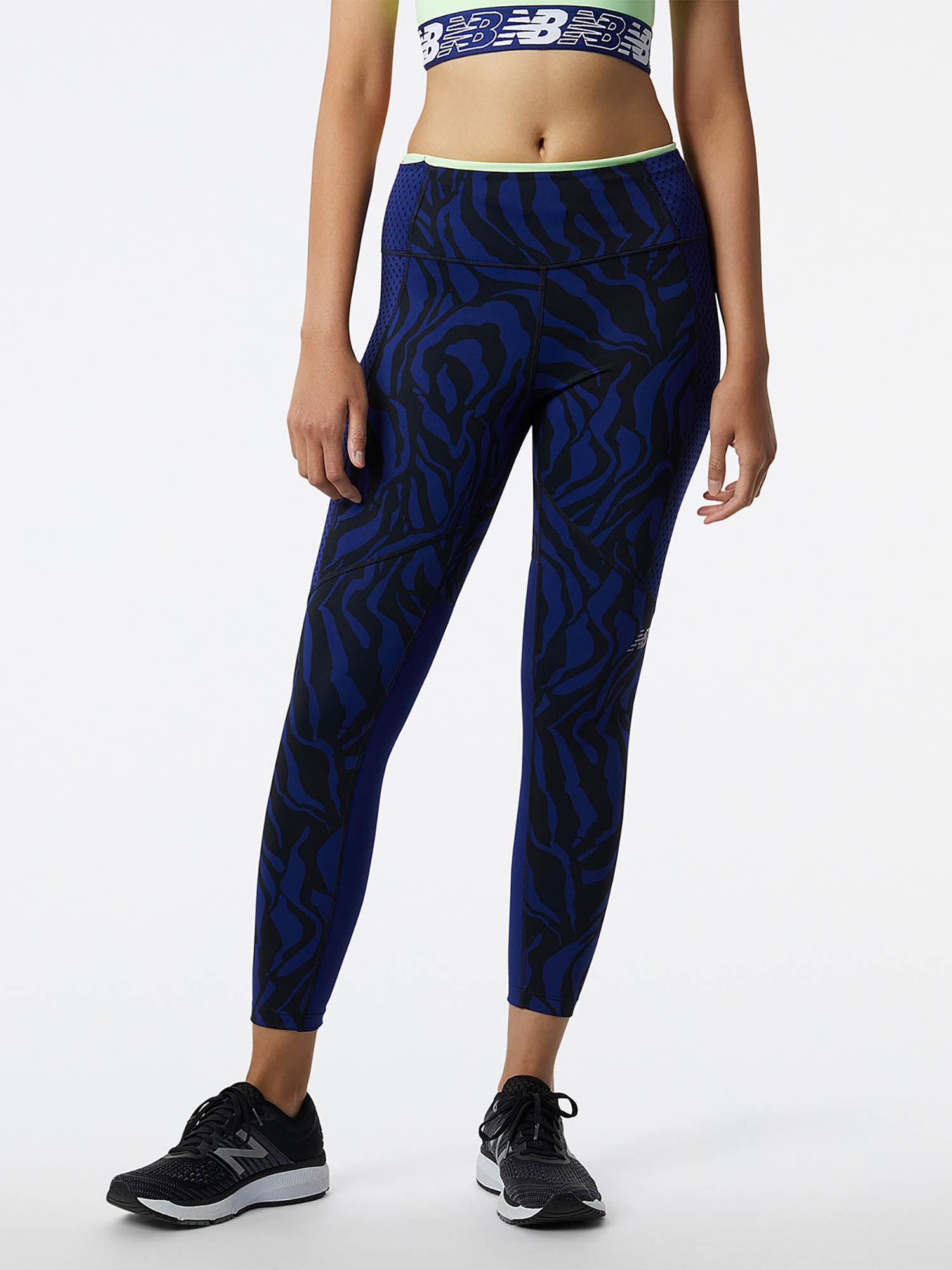 women's blue tights