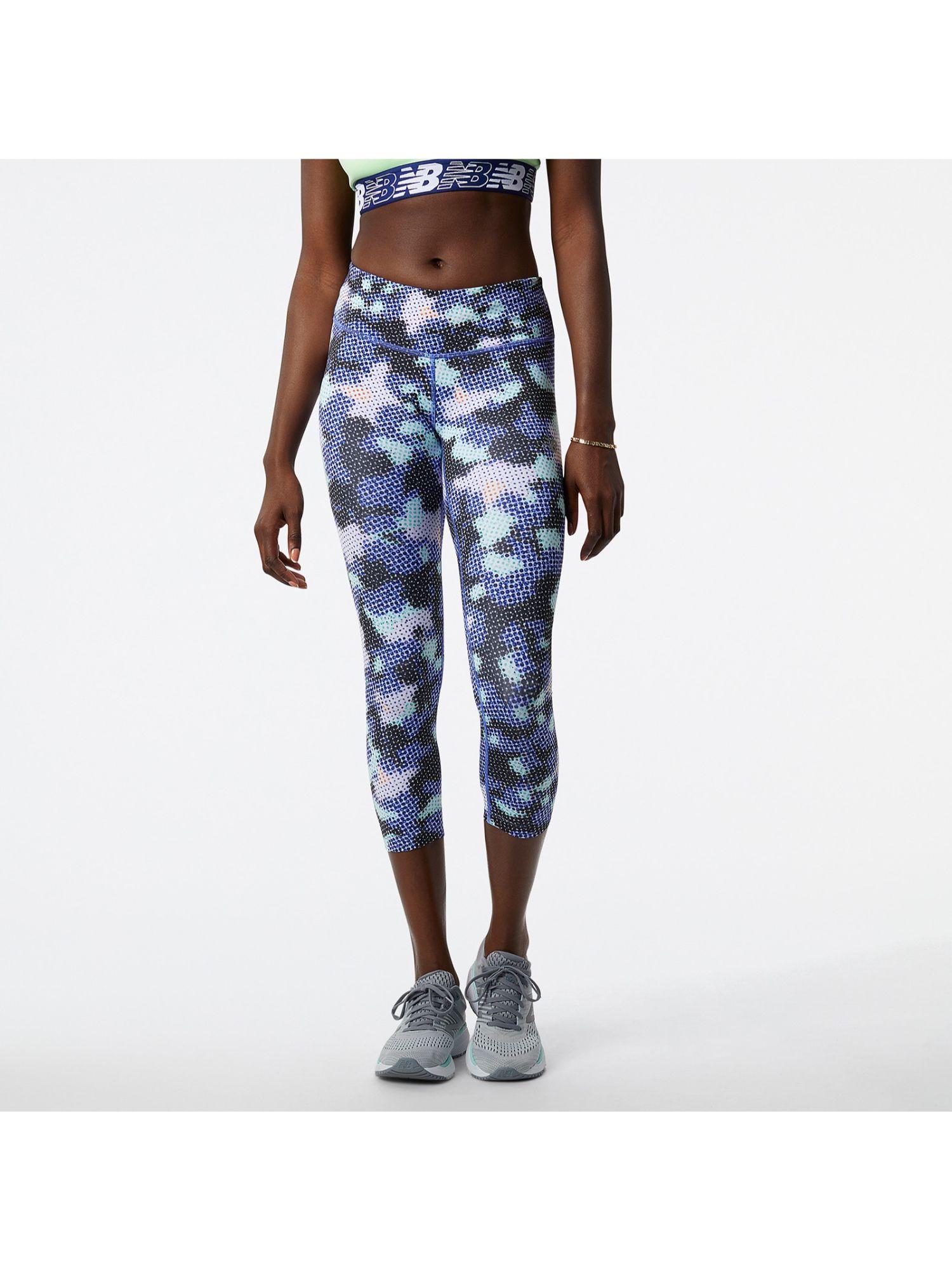 women's blue tights