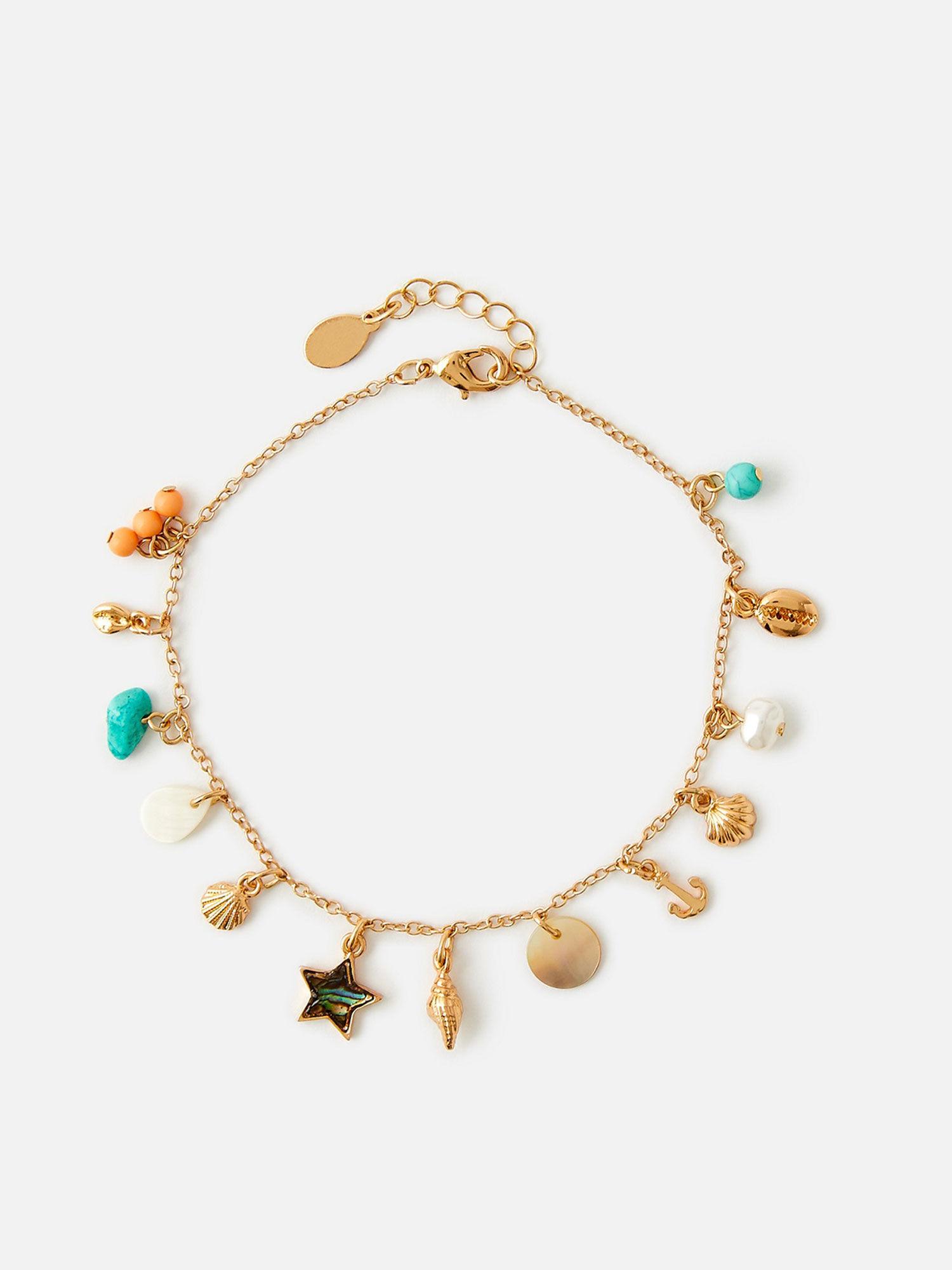 women's by the sea charmy anklet