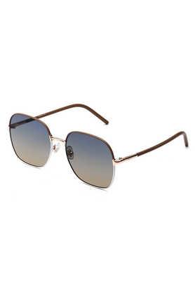 women's full rim non-polarized round sunglasses - sc 2686