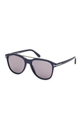 women's full rim uv protected square sunglasses