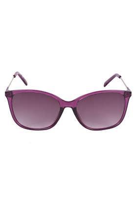 women's full rim uv protected square sunglasses