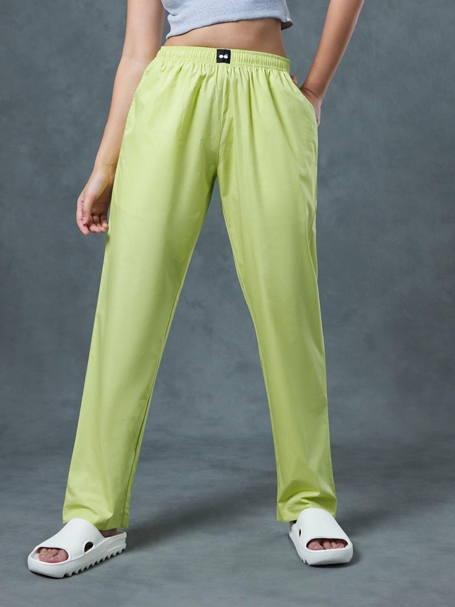 women's green pyjamas