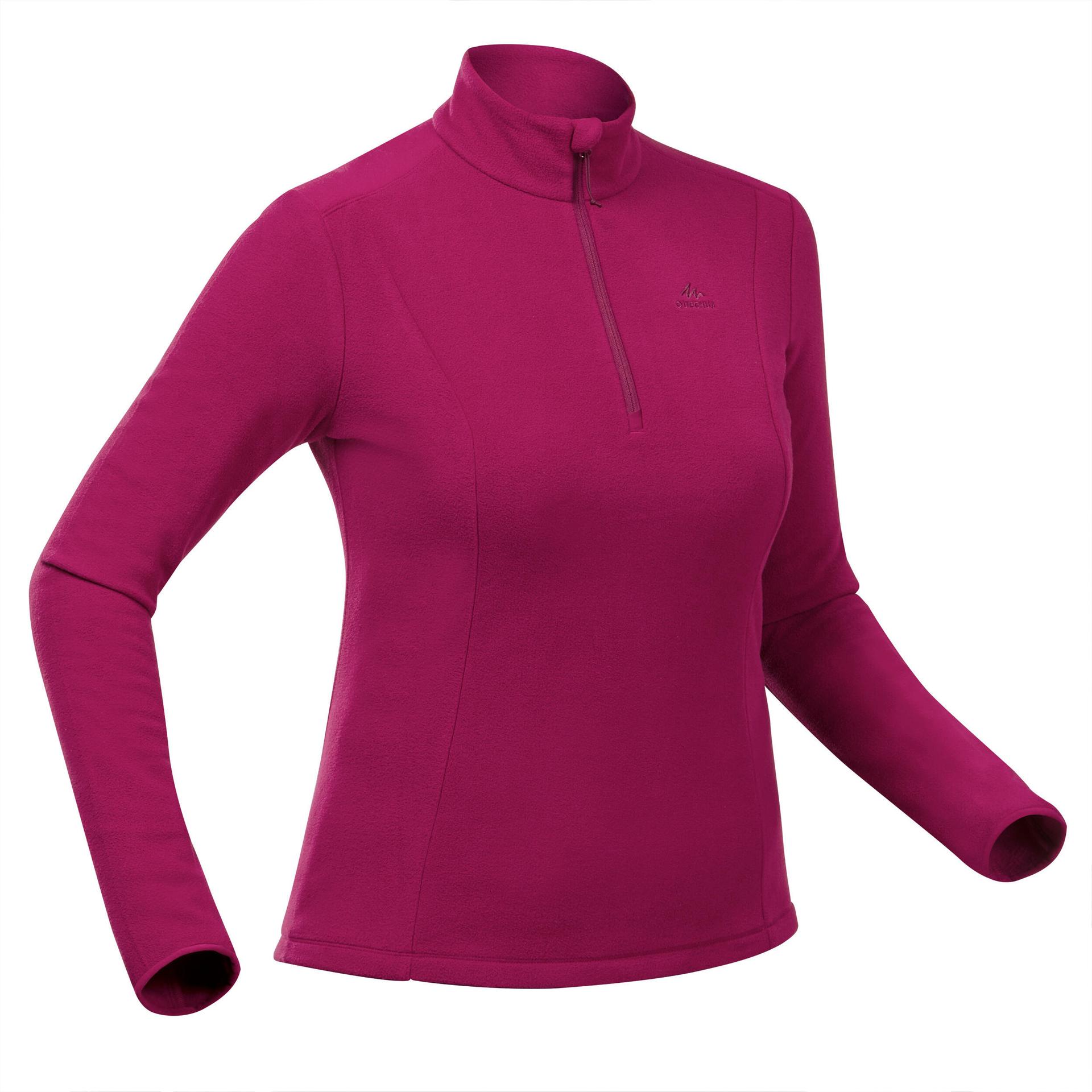 women's hiking fleece - mh100