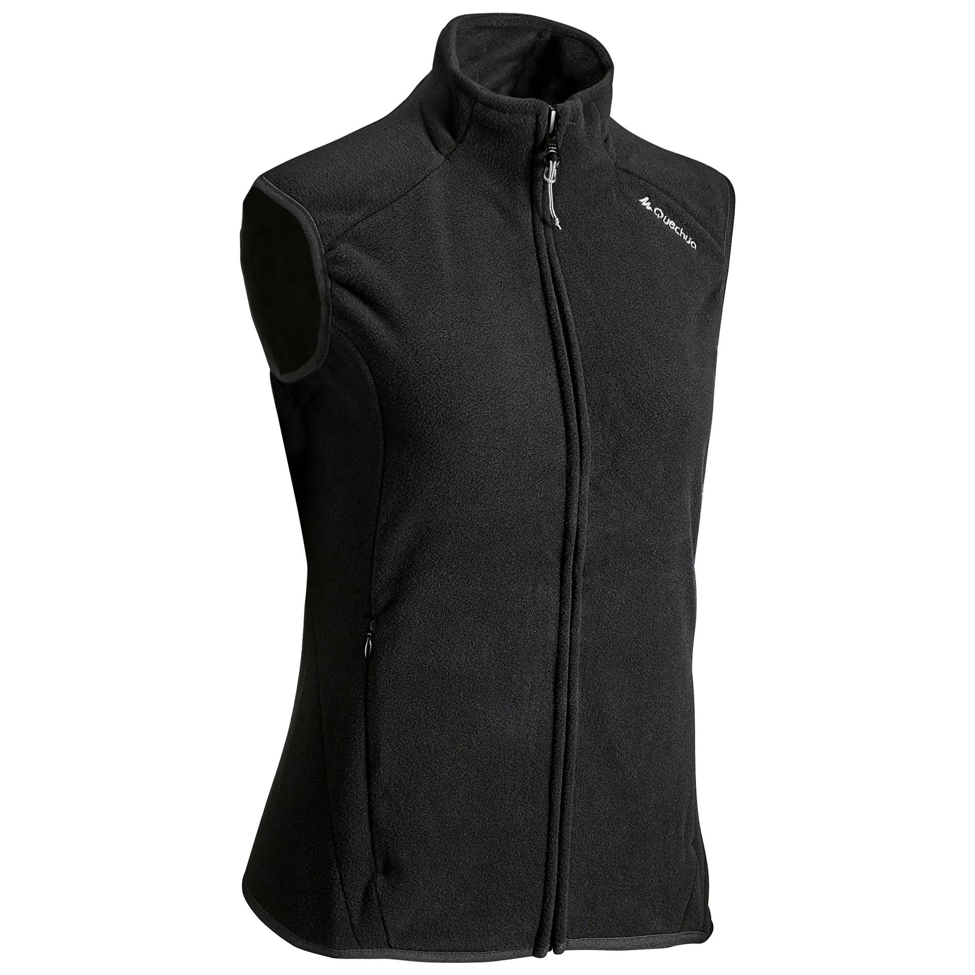 women's hiking fleece gilet - mh120