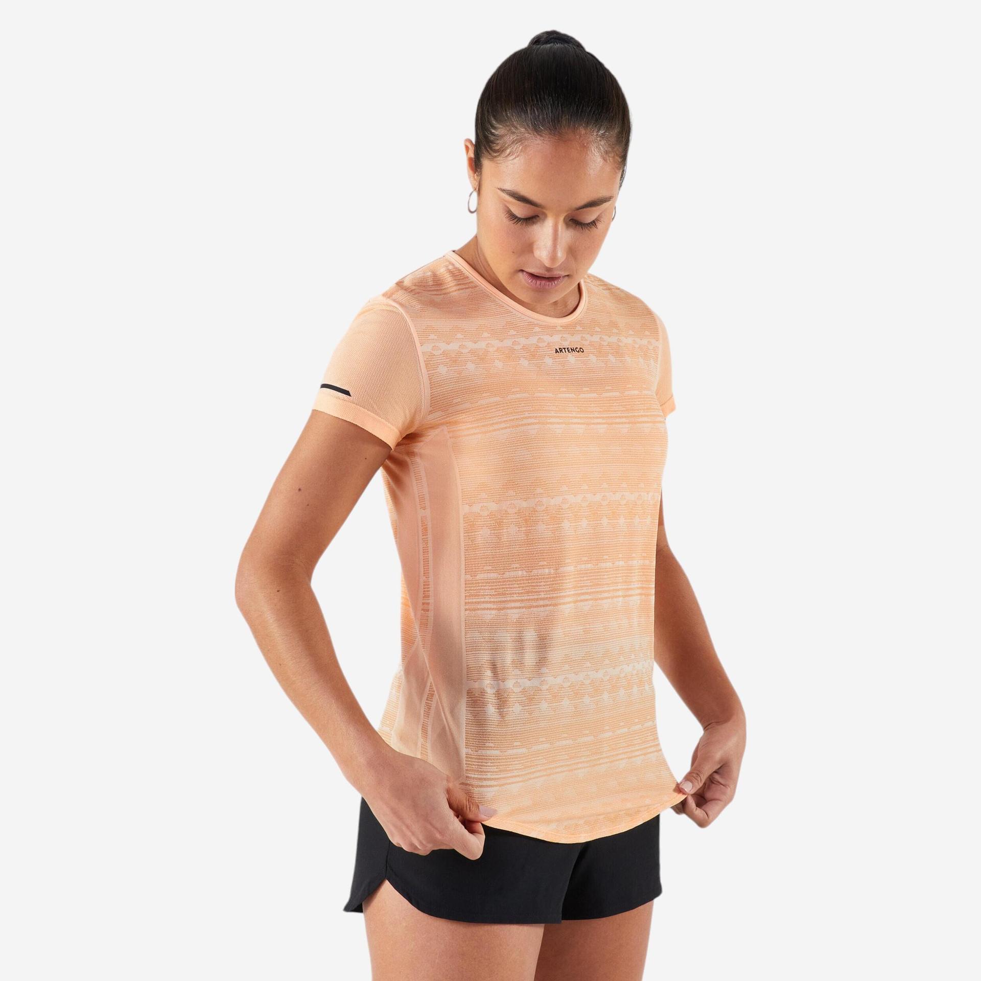 women's light tennis t-shirt tts light - orange