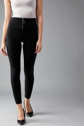 women's make life epic zipped up treggings - navy