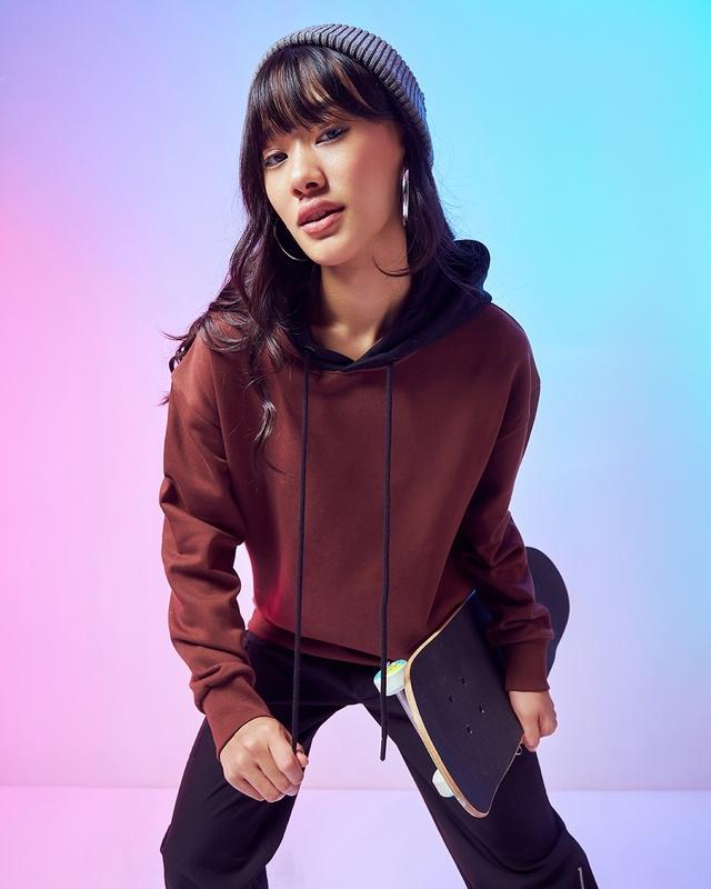 women's maroon oversized plus size hoodies