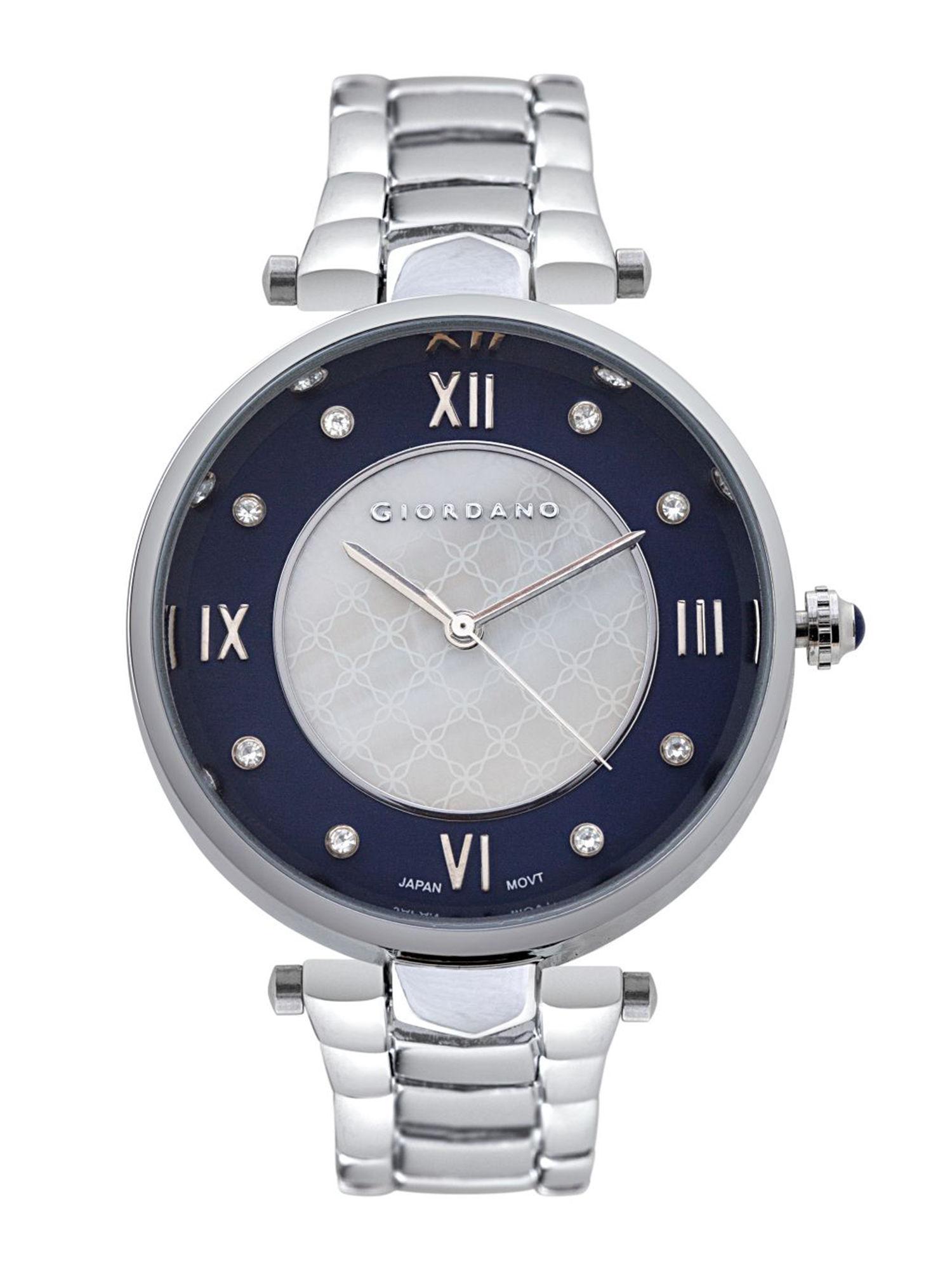 women's multi-color round analog watch