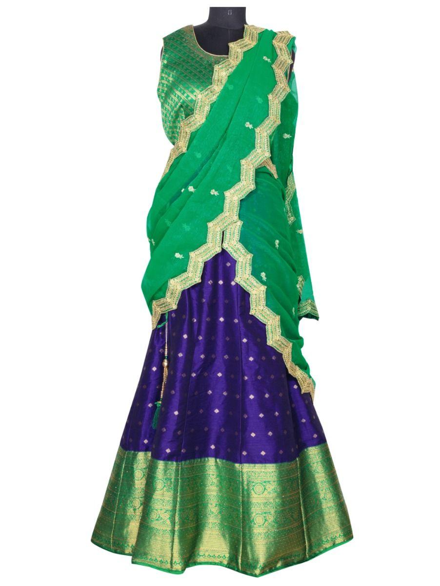 women's readymade stone work lehenga choli - pid2124015