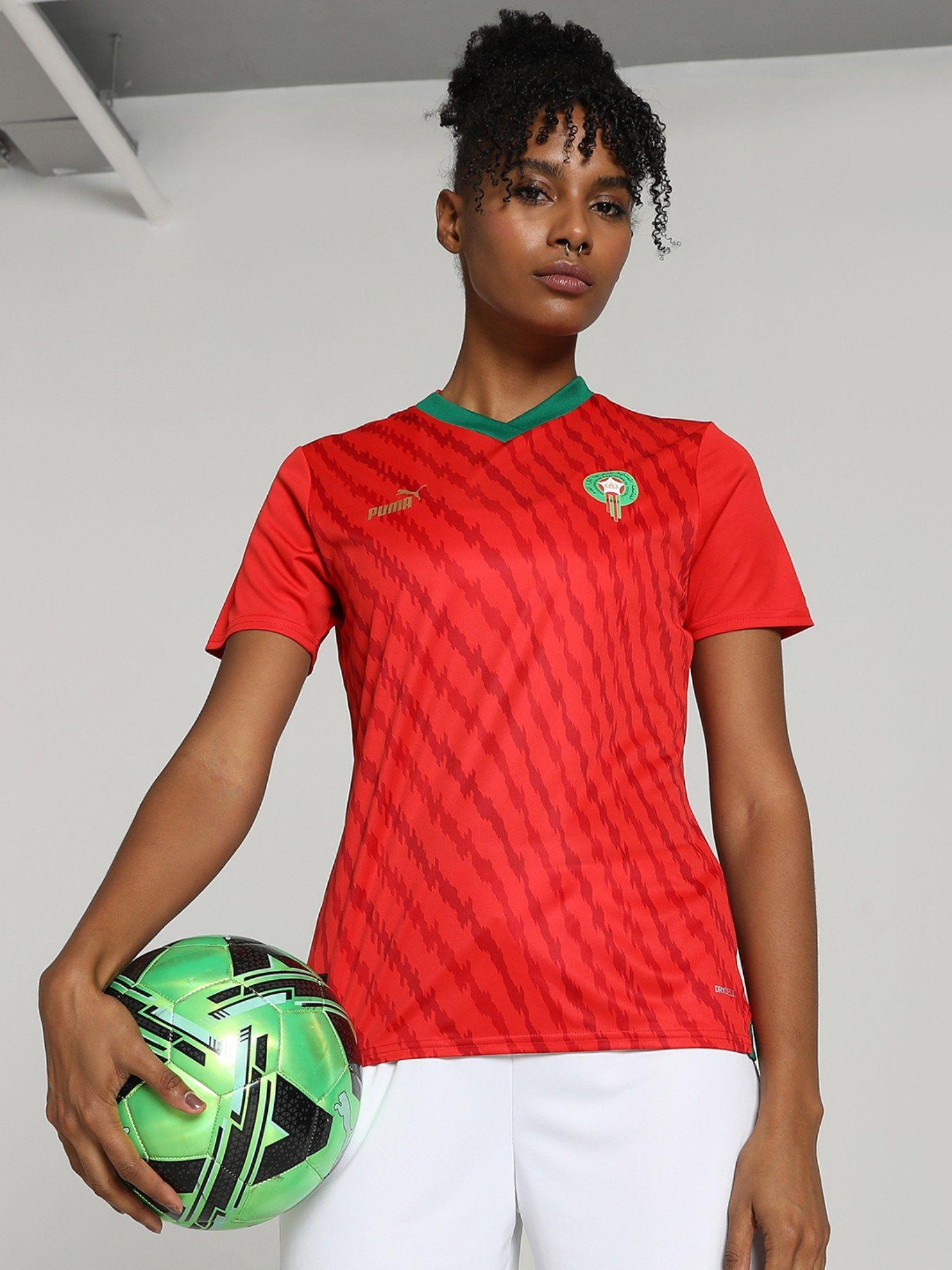 women's red jersey