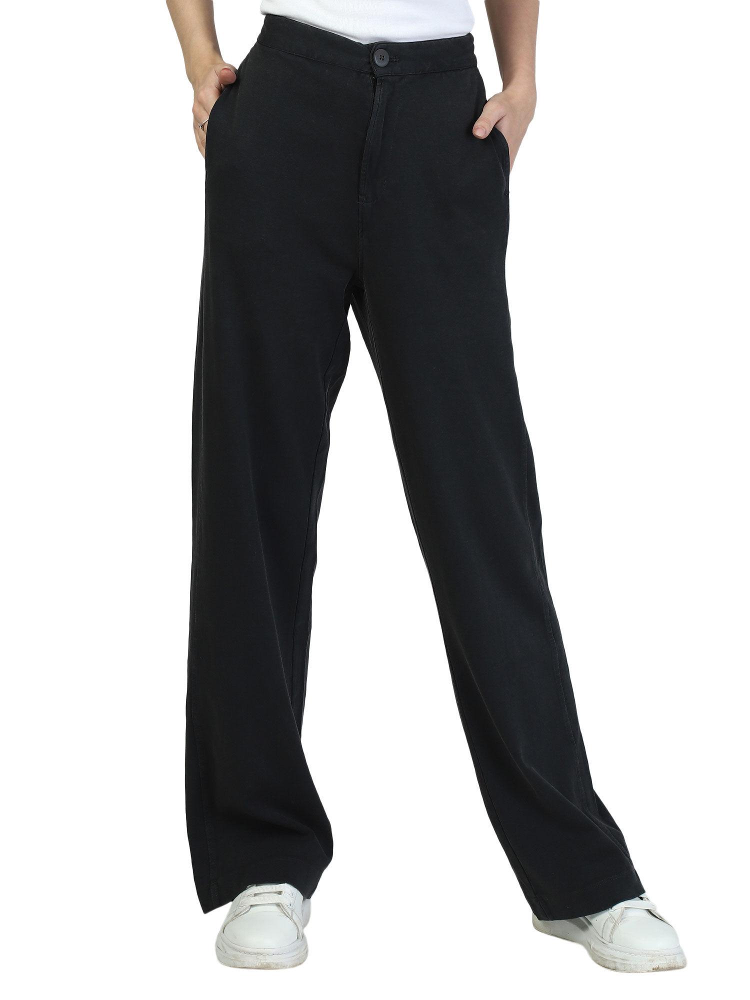 women's regular fit trousers