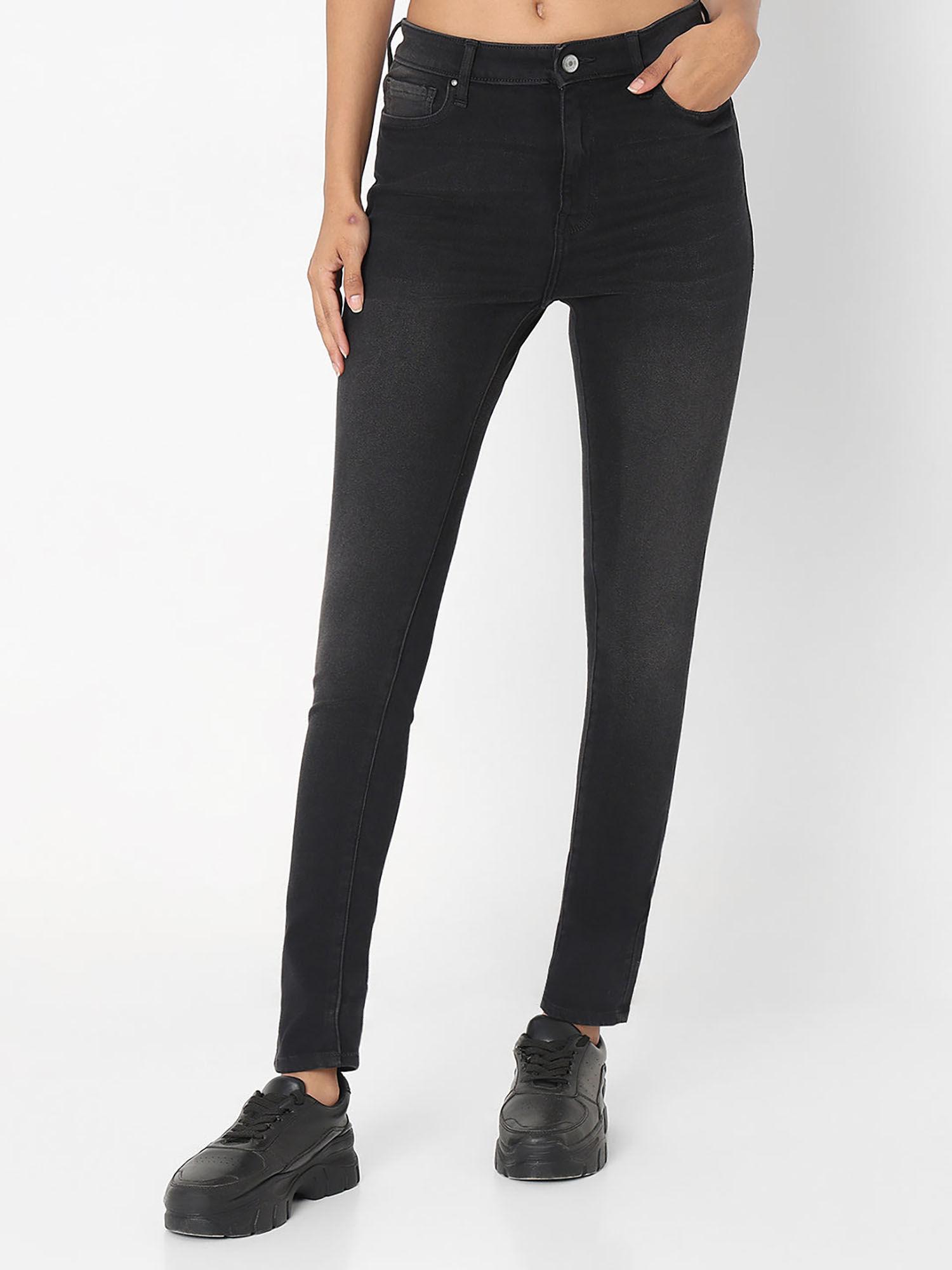 women's skinny fit high rise jeans