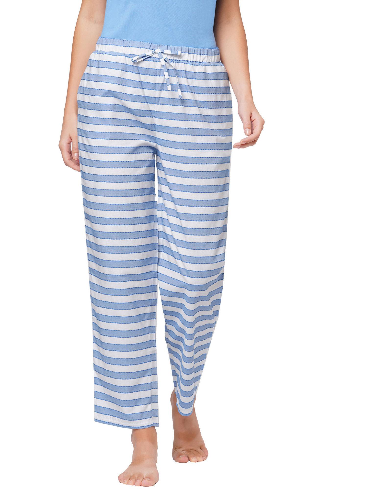 women's superoft rayon printed pyjamas with pockets multi-color