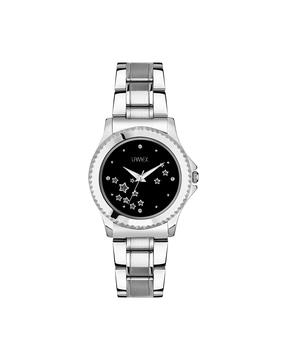 women 11star-ss-ss water-resistant analogue watch