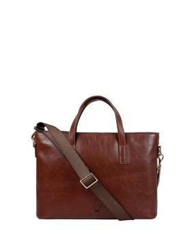 women 15" genuine leather laptop bag