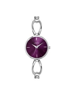 women 5528-zoomdlx analogue watch with contrast dial