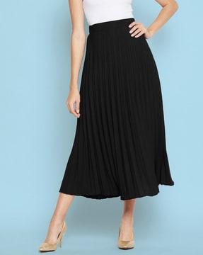 women a-line skirt with elasticated waist