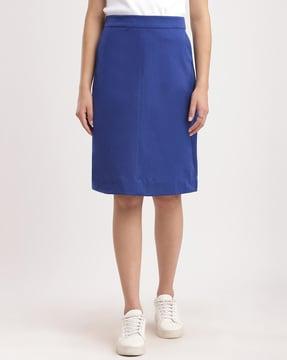 women a-line skirt with elasticated waist