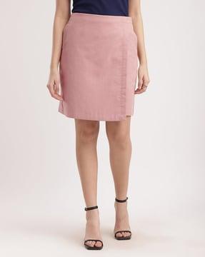 women a-line skirt with elasticated waist