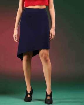 women a-line skirt with elasticated waist