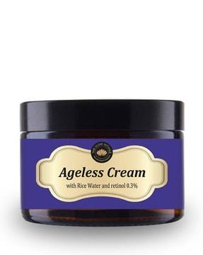 women ageless moisturiser cream with rice water