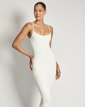 women alexis ribbed cami midi bodycon dress