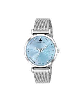 women analogue watch-cr-ck134-blu-ch