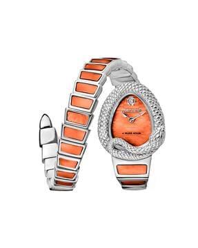 women analogue watch with metal strap-rv1l141m0131