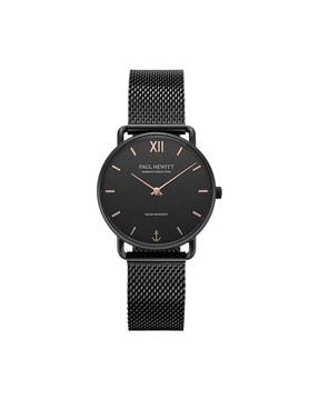 women analogue watch with metallic strap - ph-w-0314