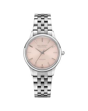 women analogue watch with metallic strap - ph-w-0358