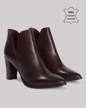 women ankle-length boots