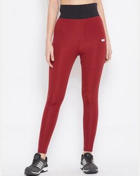 women ankle-length fitted track pants