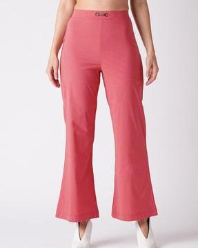 women ankle-length flared pants
