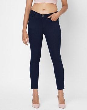 women ankle-length skinny jeans