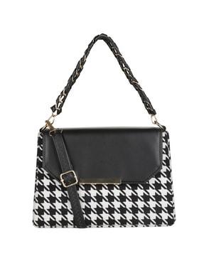 women aztec pattern sling bag with detachable straps