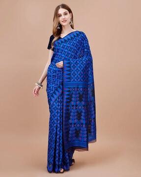 women banarasi woven saree