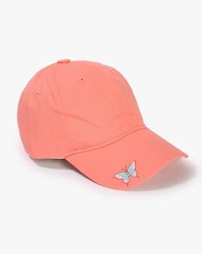 women baseball cap with placement print