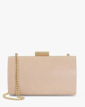 women belleview-etched clasp clutch