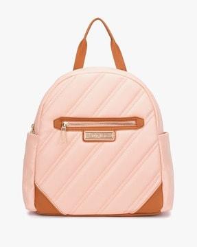 women bias backpack with adjustable straps