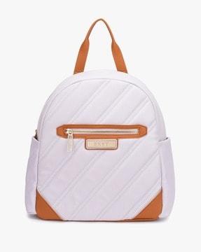 women bias backpack with adjustable straps