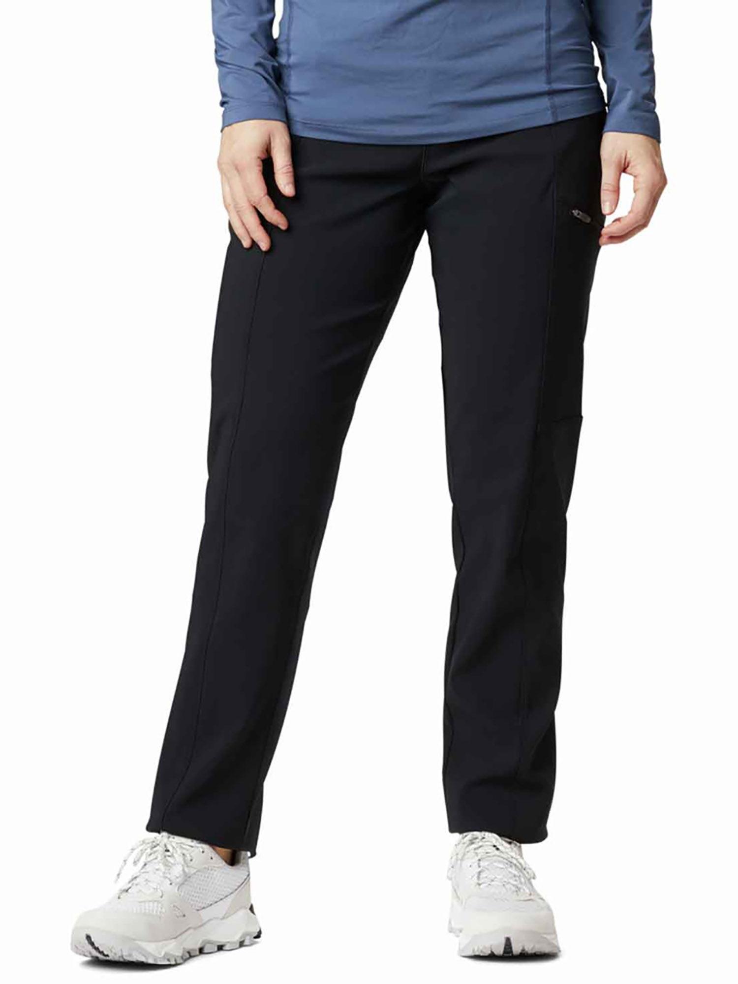 women black back beauty highrise warm winter pant