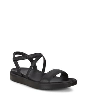 women black flowt lx sandals