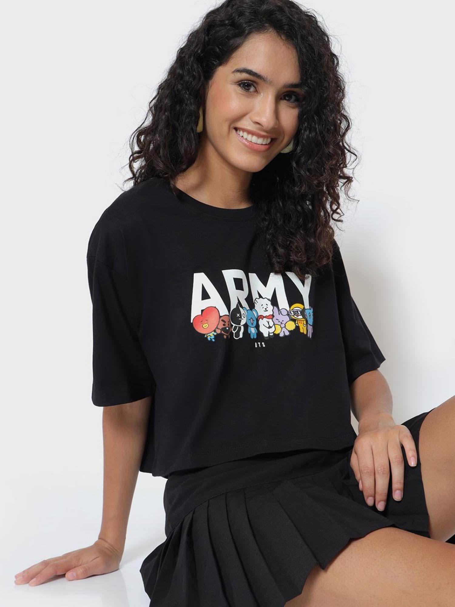 women black graphic oversized t-shirt