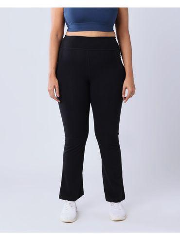 women black groove in cotton flare pants tall